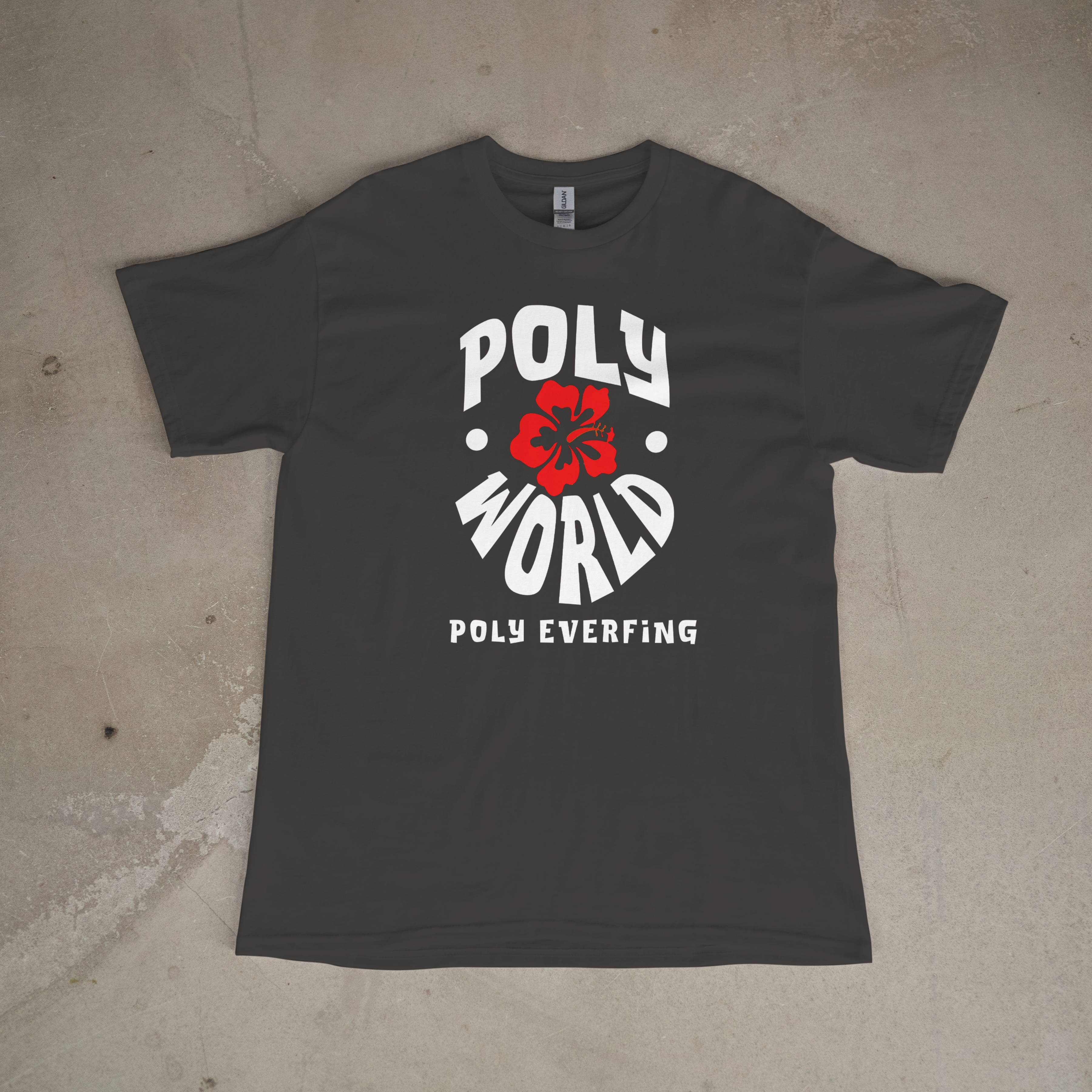 Poly World short sleeve t-shirt