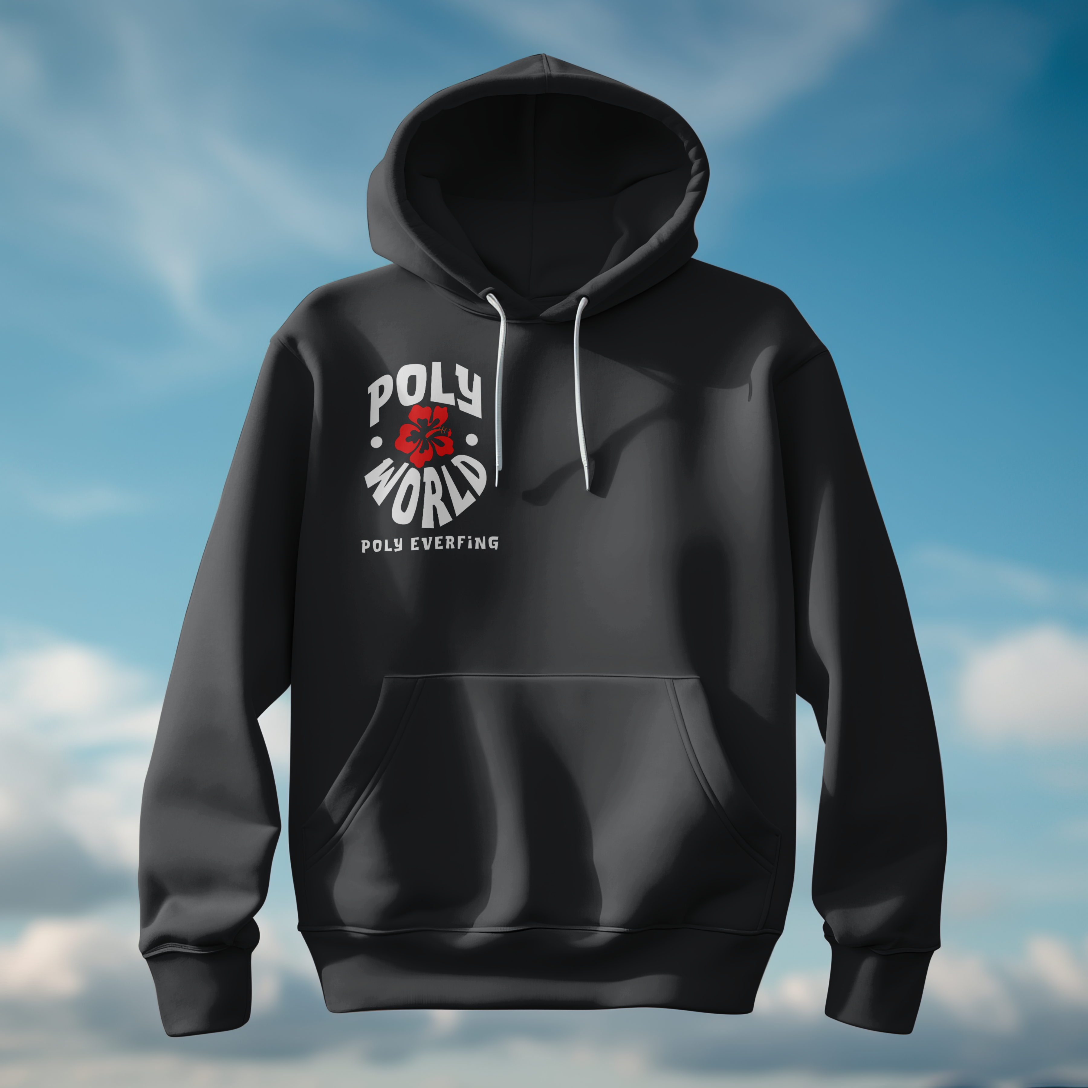 Poly World hoodie "Regular Print"